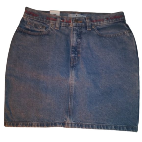 Tommy Hilfiger Denim Skirt NWT Size 8 - Picture 12 of 12